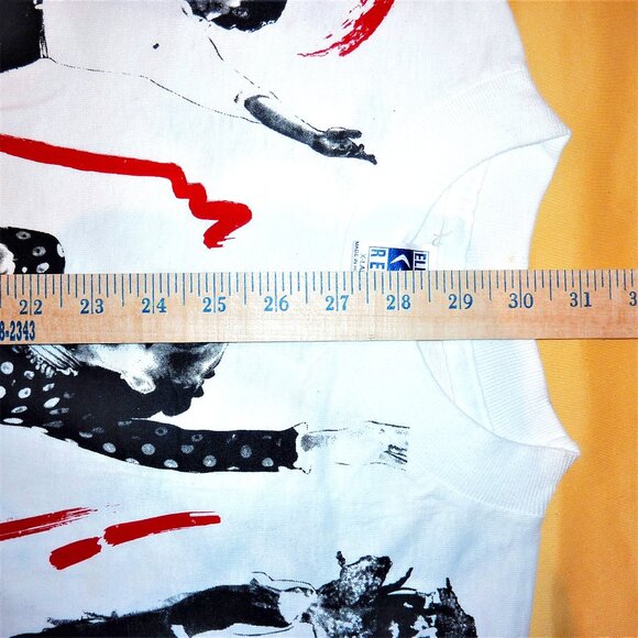 1993 Tour of World Figure Skating Champions shirt ALL OVER PRINT VINTAGE unworn - Picture 4 of 9